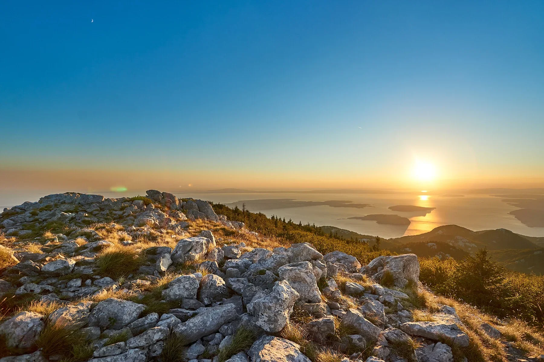 An Adriatic horizon from Northern Velebit